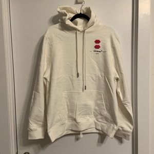 Main label off-white TM White hoodie